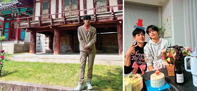 호기심이 많은 찬형이는 청소년 문화해설사 외에도 뮤지컬, 밴드, 배구 등 다양한 활동에 참여했다(왼쪽). 어려서부터 이국적인 외모로 혼혈이라는 오해를 받곤 했던 찬호. 서울 방배동 서래마을에 살 당시 외국어로 말 걸어오는 사람도 많았다.&nbsp;