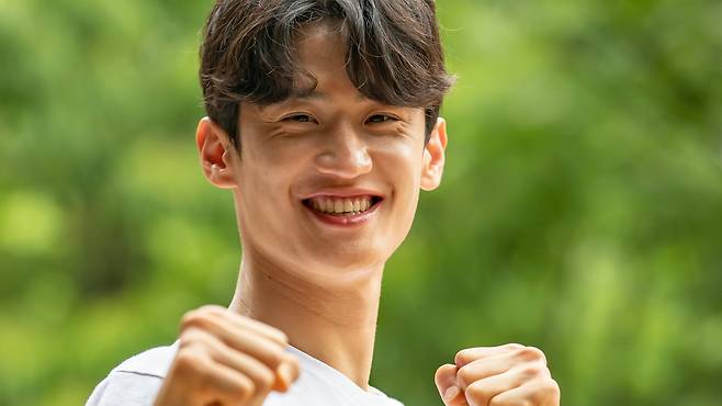 미국 대표팀 코치로 합류하는 태권도 스타 이대훈. / 이태경기자