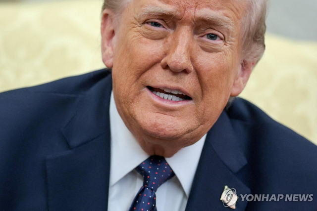 ドナルド・トランプ米大統領。ロイター＝ヨンハップニュース