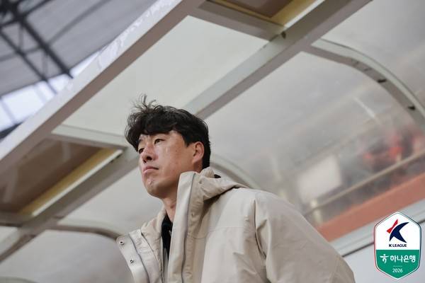 이정규 광주FC 감독. 한국프로축구연맹 제공