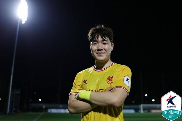 이으뜸(광주FC 시절). 한국프로축구연맹 제공