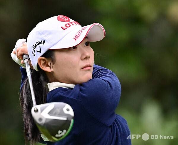 2026년 미국여자프로골프(LPGA) 투어 '아시안 스윙' 블루베이 LPGA에 출전한 루키 황유민 프로. 사진제공=ⓒAFPBBNews = News1 (사진을 무단으로 사용하지 마십시오.)