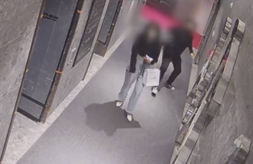 부산 돌려차기 사건 CCTV 장면. 사진 연합뉴스TV 캡처