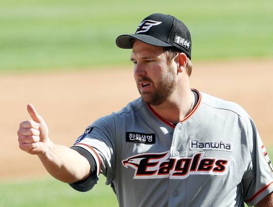 한화에서 활약했던 호주 국가대표 서폴드. 연합뉴스