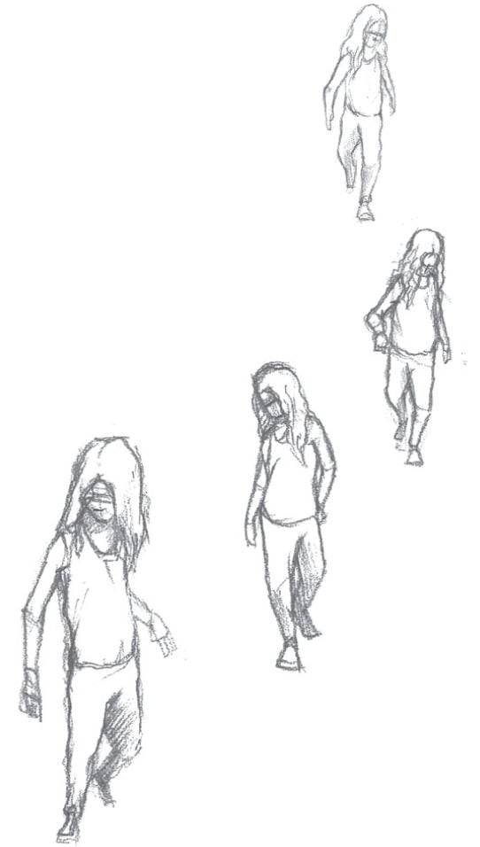 필리프 파레노가 티노 세갈의 작품에서 영감을 얻어 그린 드로잉. /작가 제공