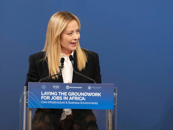 조르자 멜로니 이탈리아 총리. EPA 연합뉴스