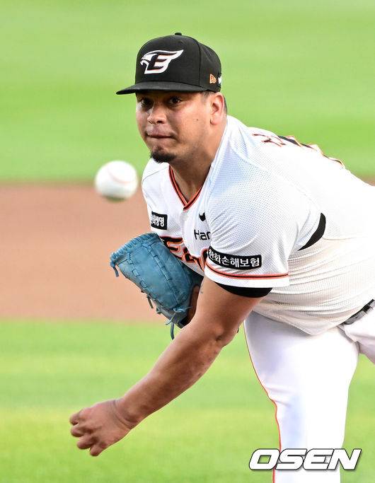 [OSEN=최규한 기자] 한화 시절 리카르도 산체스. 2023.05.17 / dreamer@osen.co.kr