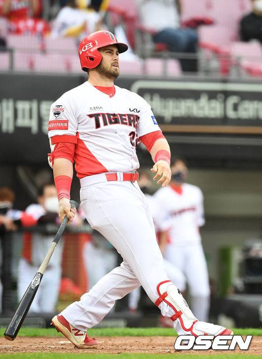 KIA 시절 프레스턴 터커. /OSEN DB