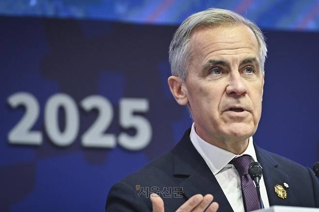 마크 카니 캐나다 총리. 2025.10.31. 홍윤기 기자