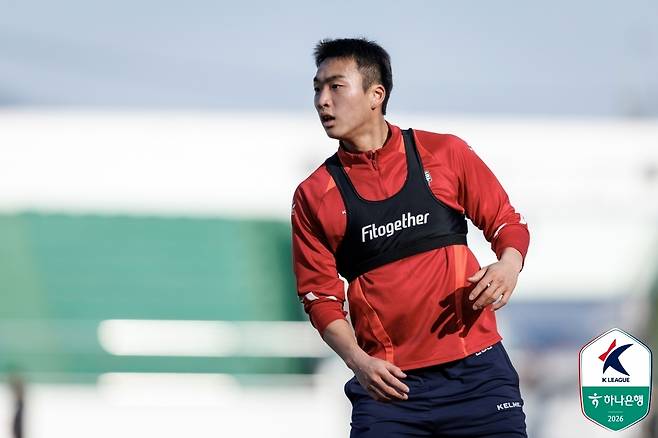 김천에서 군 생활 중인 전병관 [한국 프로축구연맹 제공. 재판매 및 DB 금지]