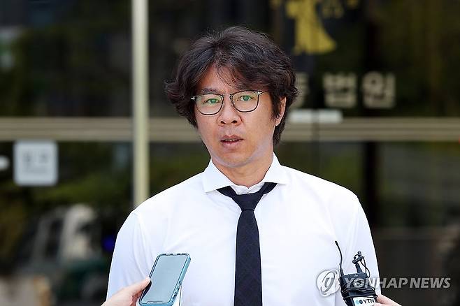 법원에 출석한 임창용 [연합뉴스 자료사진]