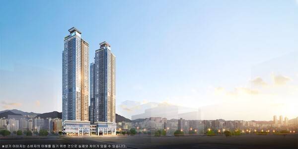창원자이 더 스카이 투시도. [출처=GS건설]