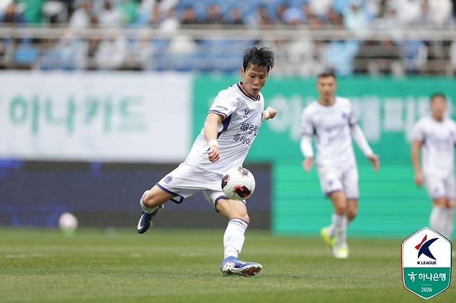 안양 최건주. 사진  | 한국프로축구연맹