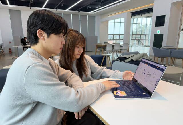 한국기술교육대학교 재학생이 K-LXP를 이용하고 있다.