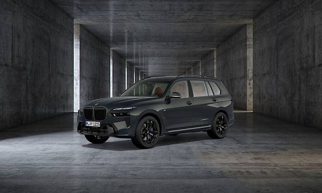 BMW X7 xDrive40d M 스포츠 프로 드라빗 그레이 에디션. 사진=BMW코리아