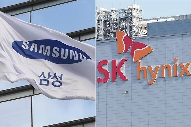 삼성전자, SK하이닉스. 사진=한경DB
