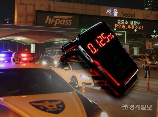 음주측정. 경기일보 CG