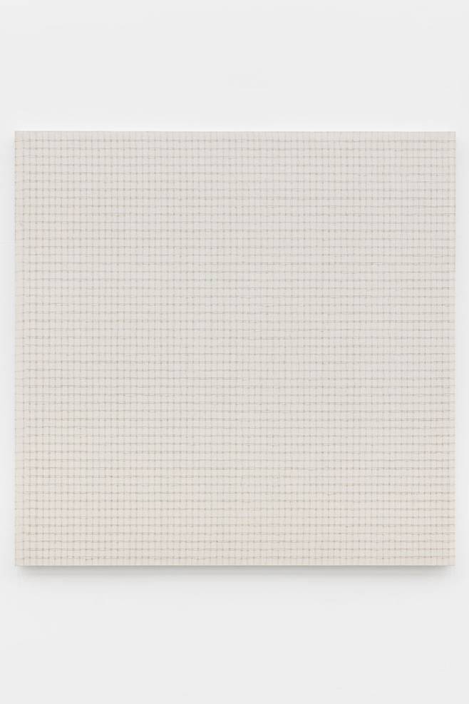 박석원, Accumulation-2398, 2023, Korean paper on canvas, 130 x 130 cm *재판매 및 DB 금지