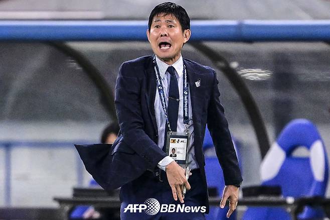 모리야스 하지메 일본 축구대표팀 감독. /AFPBBNews=뉴스1