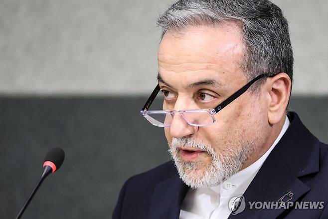 이란 아바스 아라그치 외무장관 [로이터=연합뉴스 자료사진. 재판매 및 DB 금지]