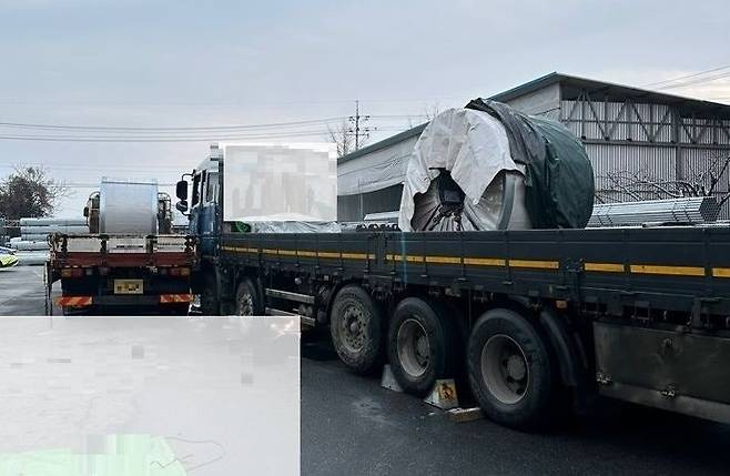 사고 현장 [당진소방서 제공. 재판매 및 DB 금지]