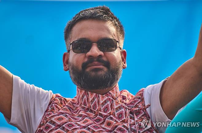 네팔 국민독립당 총리 후보 발렌드라 샤 [AP 연합뉴스 자료사진. 재판매 및 DB 금지]