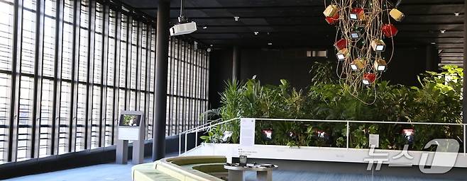 공유 가능한 유산, 백남준의 세계 '용인 백남준아트센터'.(경기관광공사 제공. 재판매 및 DB금지)/뉴스1