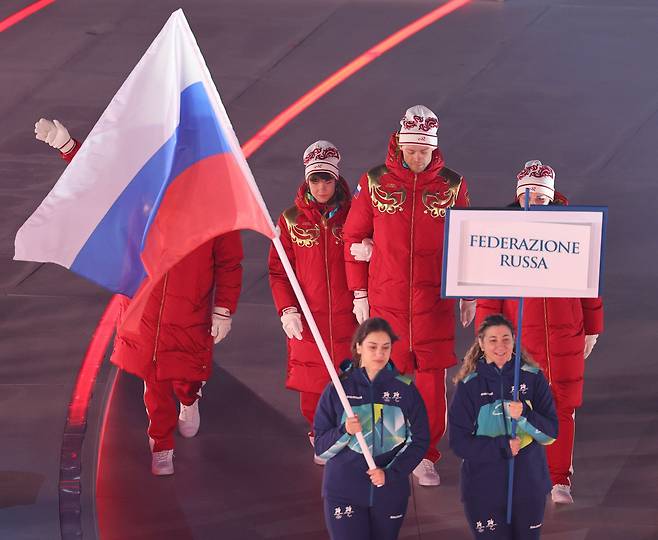 러시아 입장<저작권자(c) 연합뉴스, 무단 전재-재배포, AI 학습 및 활용 금지>