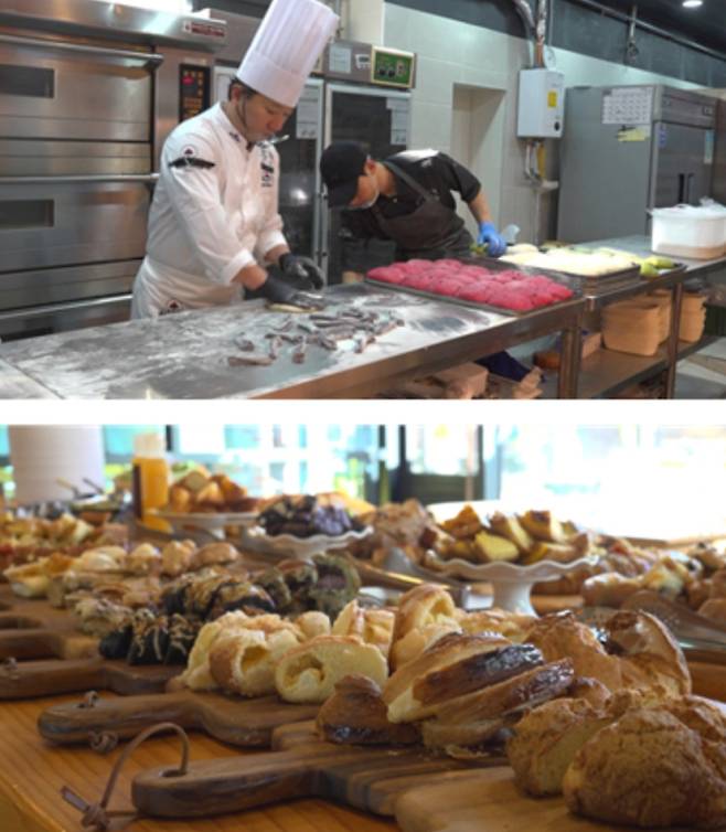 경기도 고양시 일산 빵뷔페 '극한직업'