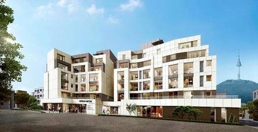 어반메시남산 예상 외부전경. /조선비즈DB