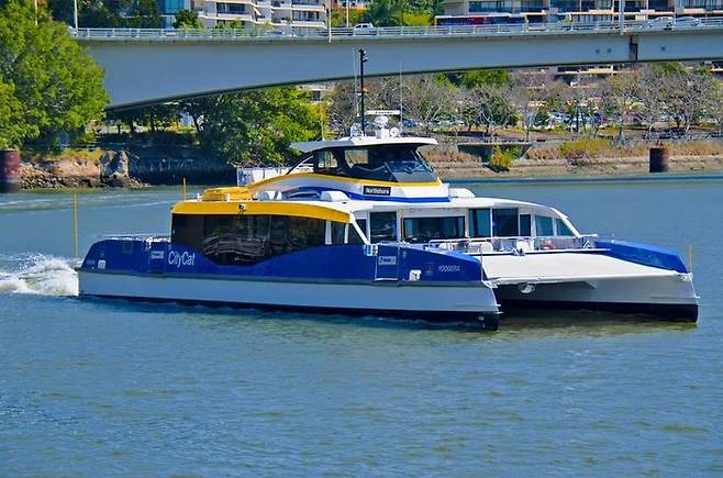 호주 브리즈번에서 운항하는 수상교통수단 '시티캣'ⓒ서울시 제공