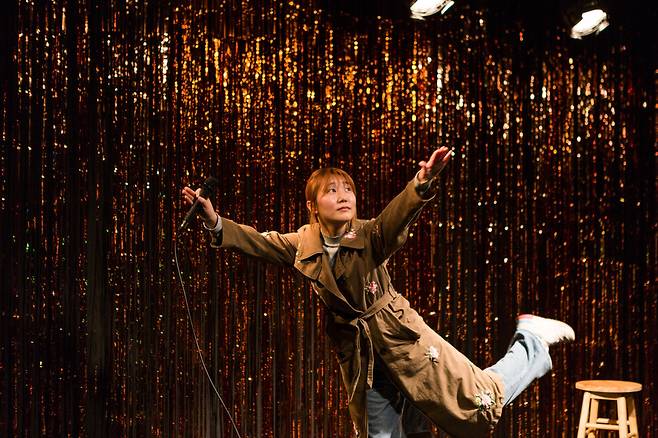 연극배우이면서 스탠드업 코미디언으로 영역을 확장한 김보은씨. 김보은 제공