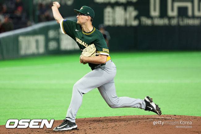 [사진] 호주 야구 국가대표 코엔 윈. ⓒGettyimages(무단전재 및 재배포 금지)