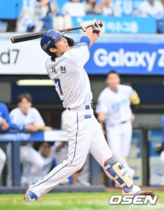 [OSEN=대구, 이석우 기자] 삼성 라이온즈 이재현 064 2025.10.06 / foto0307@osen.co.kr