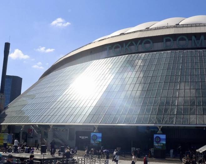 일본 도쿄도 분쿄구에 위치한 도쿄 돔. 자료 : 도쿄 돔 공식 엑스