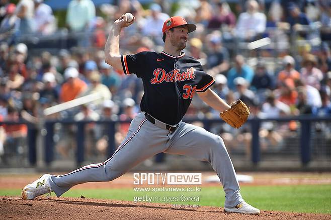 ▲ 시범경기 세 차례 등판에서 8.1이닝 동안 단 1실점도 하지 않는 무서운 투구를 보여주고 있는 드류 앤더슨.&nbsp;