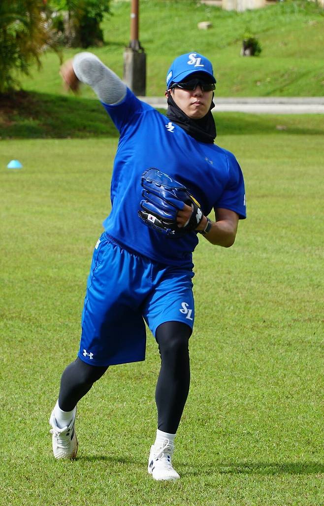 ▲ 박진만 삼성 감독은 원태인의 빠른 복귀보다는 완벽한 상태에서의 복귀를 바란다 ⓒ삼성라이온즈