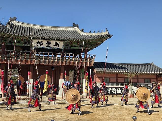 ▲ 무예24기 공연 모습.