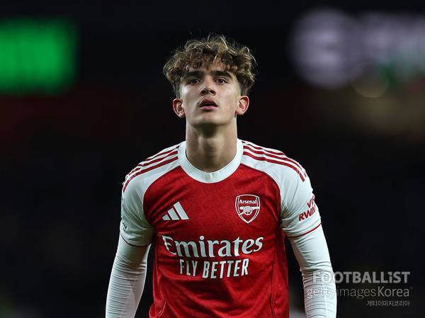 맥스 다우먼(아스널). 게티이미지코리아