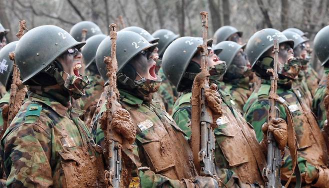 육군훈련소. [매경DB]