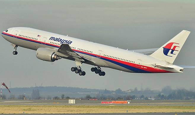 말레이시아 항공 MH370편./사진=위키피디아