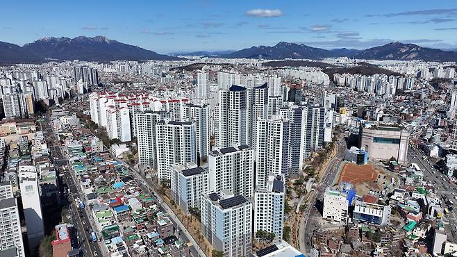 서울 성북구 길음동 길음뉴타운. [이건욱PD]