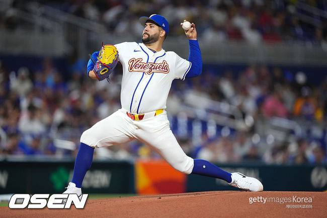 [사진] 베네수엘라 야구 국가대표 엔마누엘 데 헤이수스. ⓒGettyimages(무단전재 및 재배포 금지)