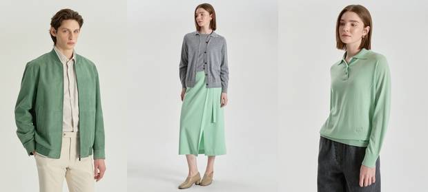 닥스남성(왼쪽부터), 닥스여성 26SS. 사진 제공=LF