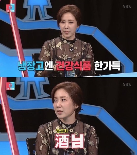 유호정이 과거 SBS ‘동상이몽’에 출연해 이재룡의 술 문제를 폭로했다. 방송 화면 캡처