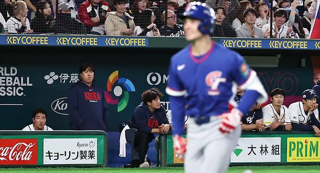 ▲ 데인 더닝 피홈런 한국 덕아웃 ⓒ연합뉴스