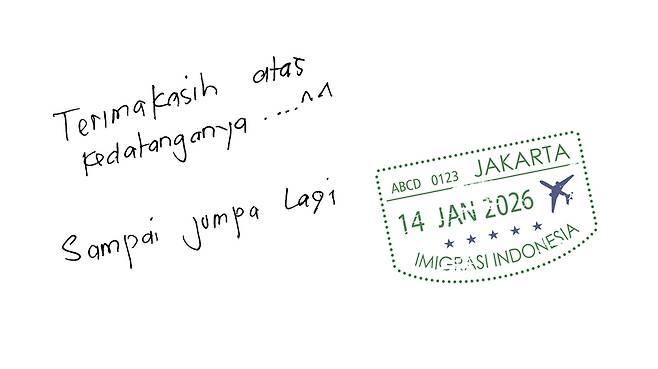 수케치 사장님이 우리의 여정에 인사말을 남겨줬다. 메시지의 뜻은 ‘방문해주셔서 감사합니다 :) 다음에 또 만나요’. /경인일보 일벌이기 클럽