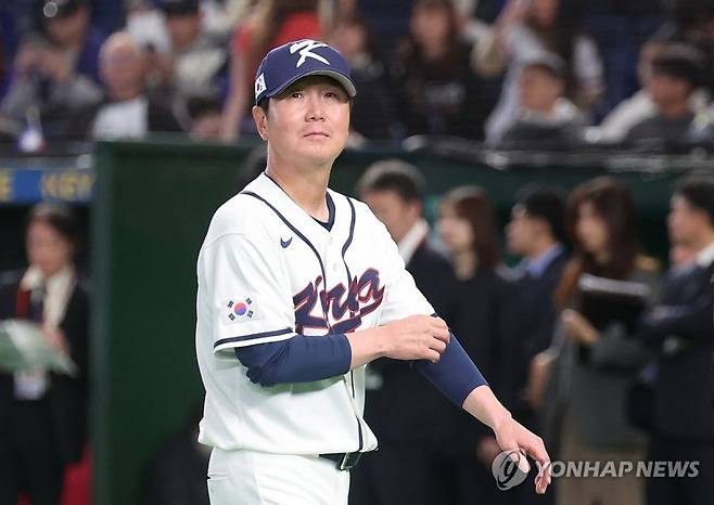 한국대표팀 류지현 감독.연합뉴스