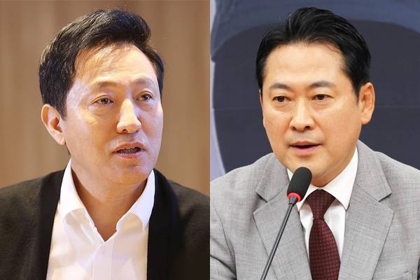 ▲ 오세훈 서울시장(왼쪽)과 장동혁 국민의힘 당대표. ⓒ연합뉴스