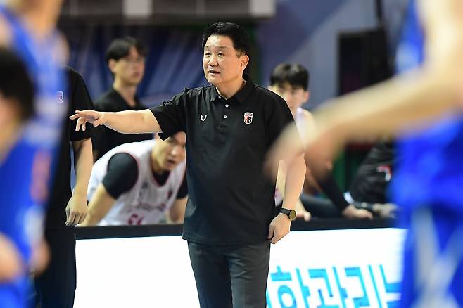 정관장의 유도훈 감독 [KBL 제공. 재판매 및 DB 금지]